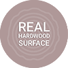 Real Hardwood Surface
